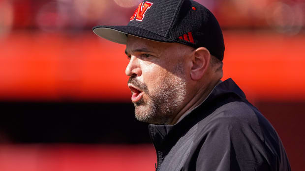 Matt Rhule 2023 Nebraska vs Louisiana Tech football USATSI_21488475